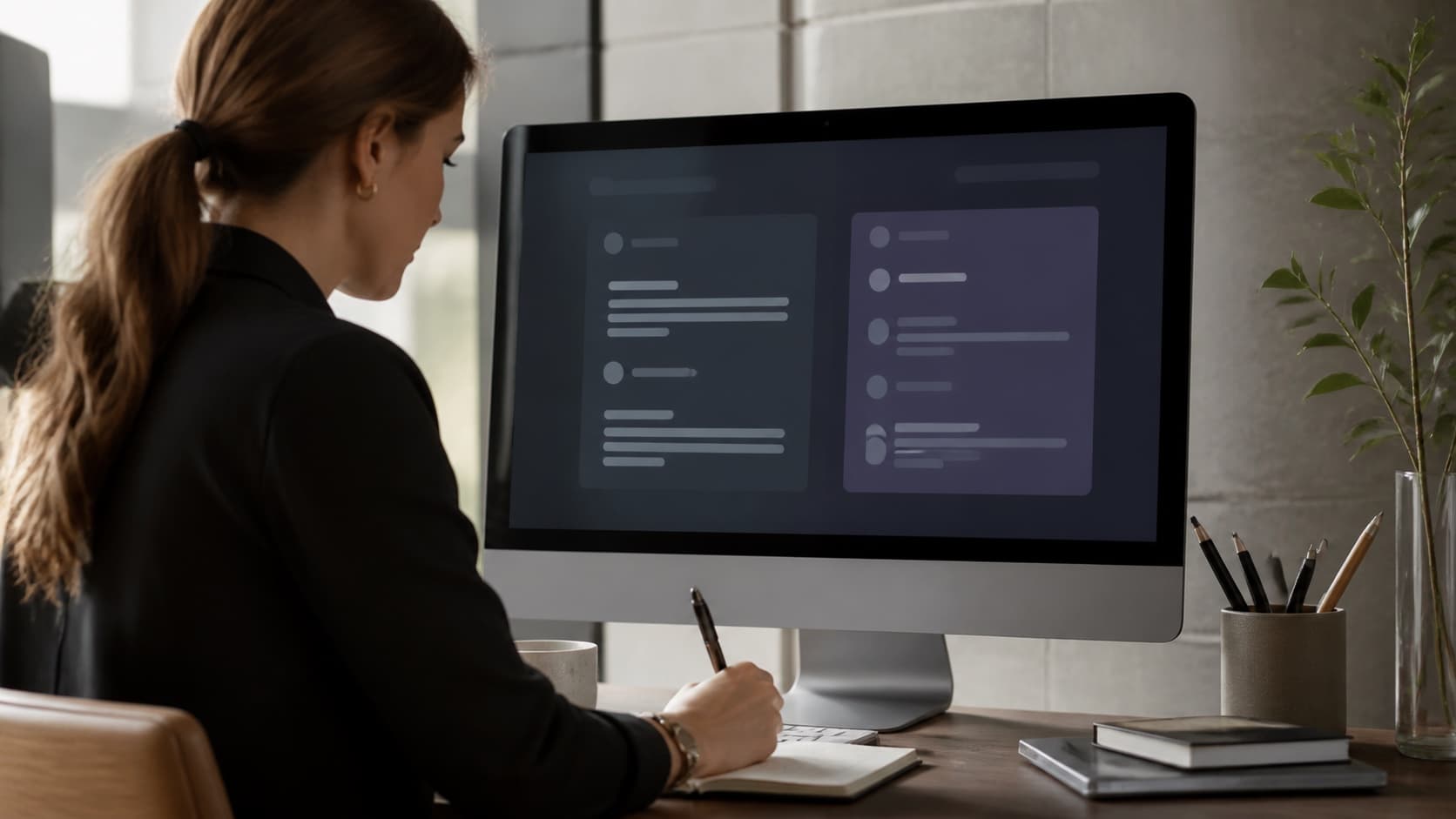 Professional editorial photograph illustrating “ChatGPT Ads Are Here — What It Means for Your AI Visibility”.