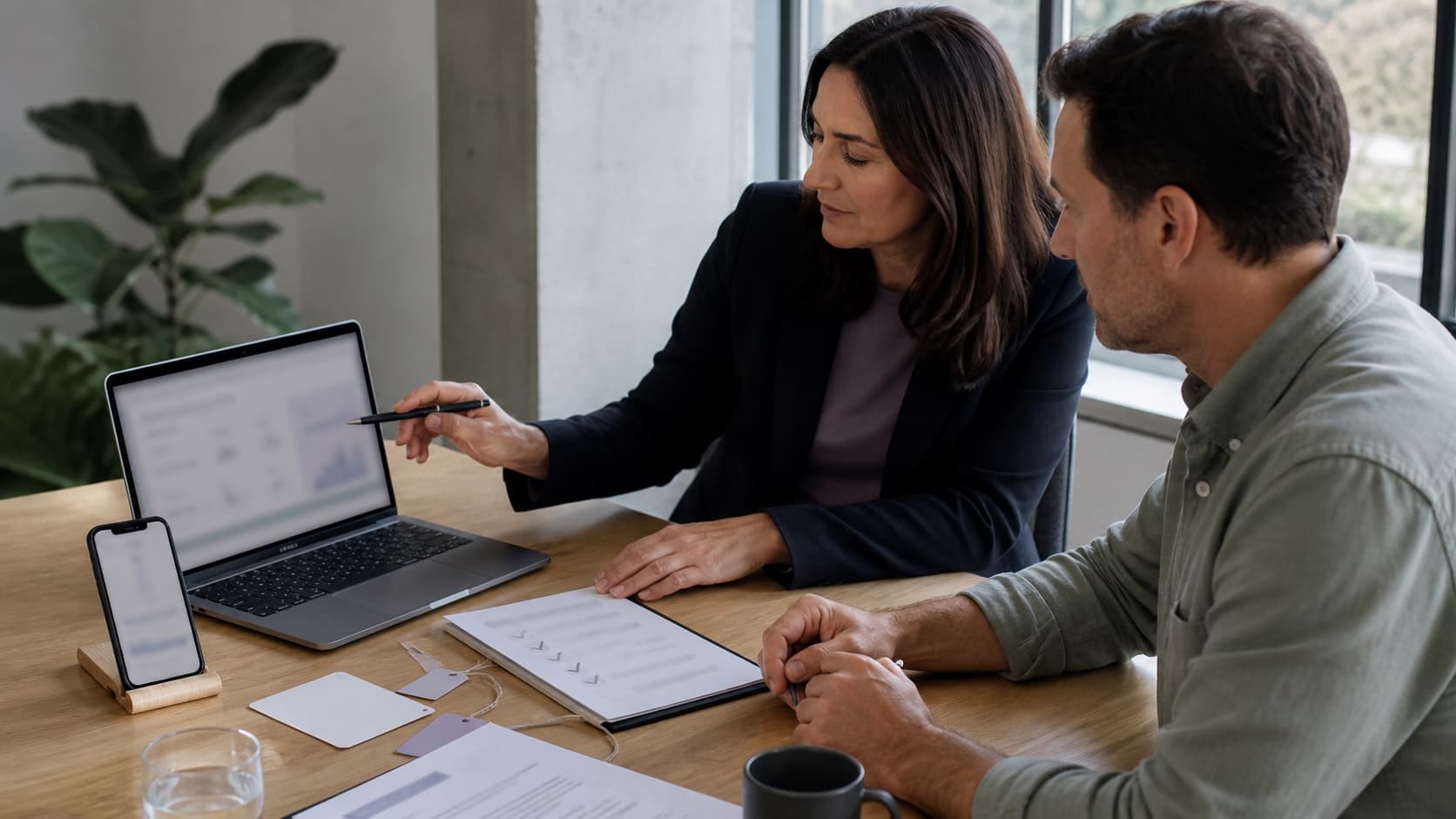 Professional editorial photograph illustrating “How to Set Up Google Analytics 4 (GA4): A Complete Guide for Business Owners”.