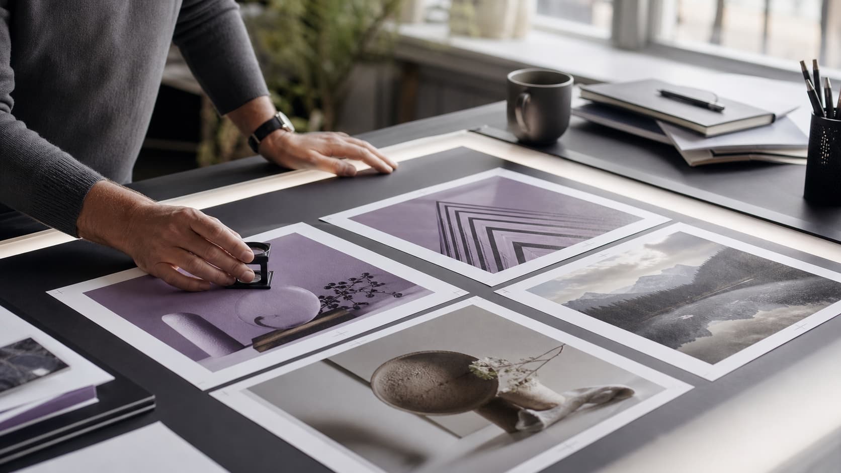 Professional editorial photograph illustrating “Midjourney vs DALL·E 3 vs Ideogram vs Flux: Best AI Image Tool for Websites in 2026”.