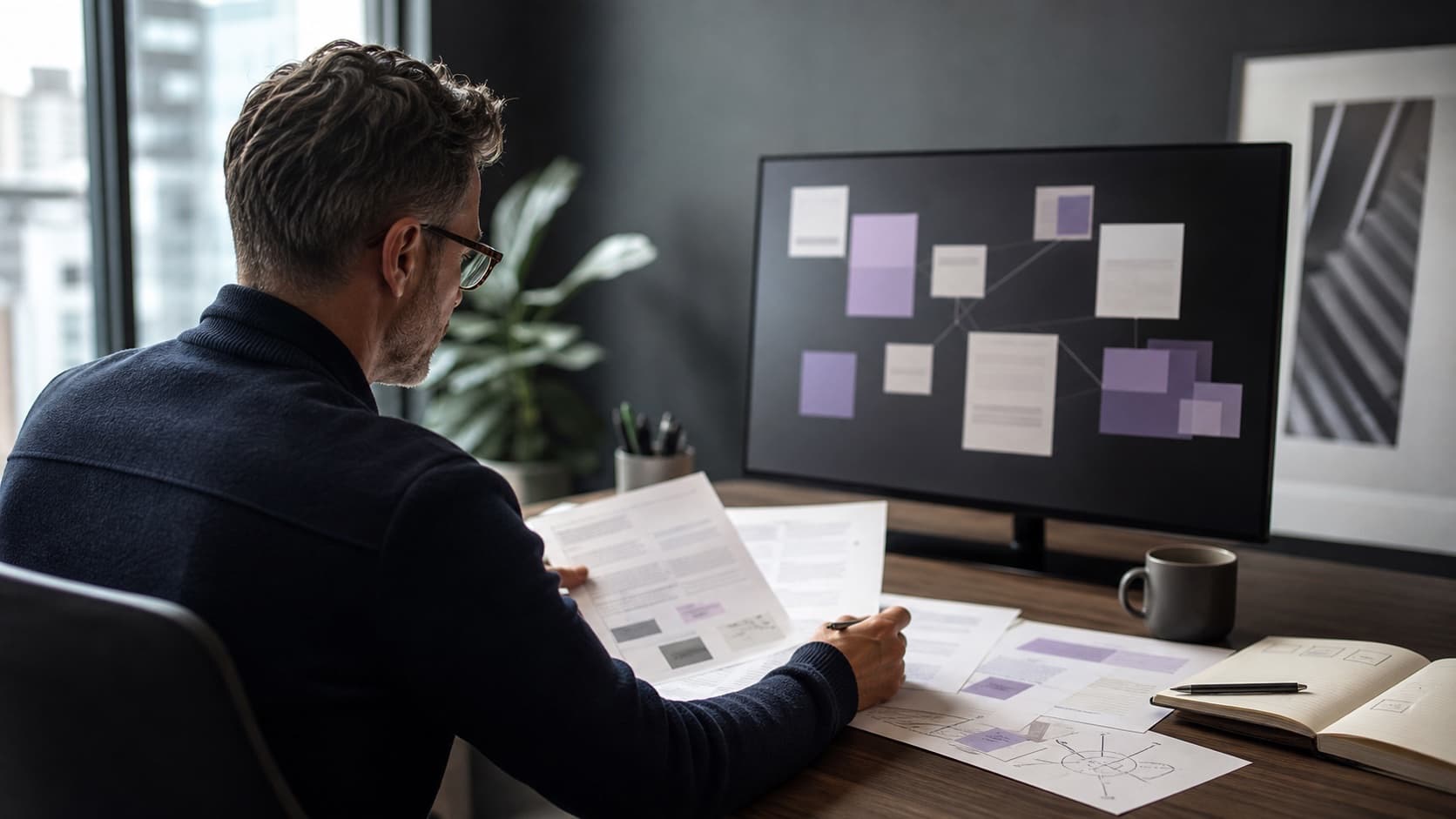 Professional editorial photograph illustrating “What Is GEO (Generative Engine Optimisation) and Why Your SEO Strategy Is Already Obsolete”.